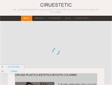 Tablet Screenshot of ciruestetic.com